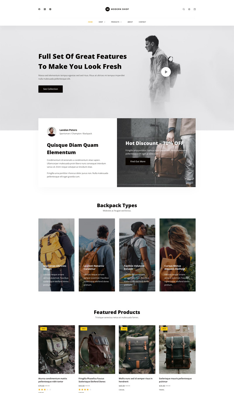 Blocksy-Modern Shop